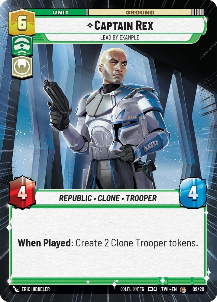 Captain Rex - Lead by Example (Hyperspace) (09/20) (TWI-WPP)