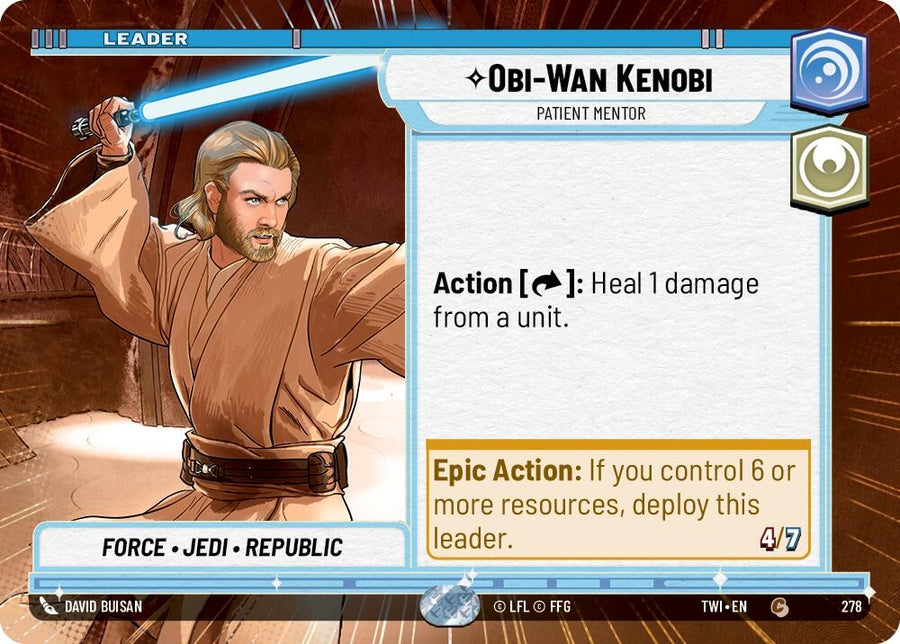 Obi-Wan Kenobi - Patient Mentor (Hyperspace) (278) (TWI)