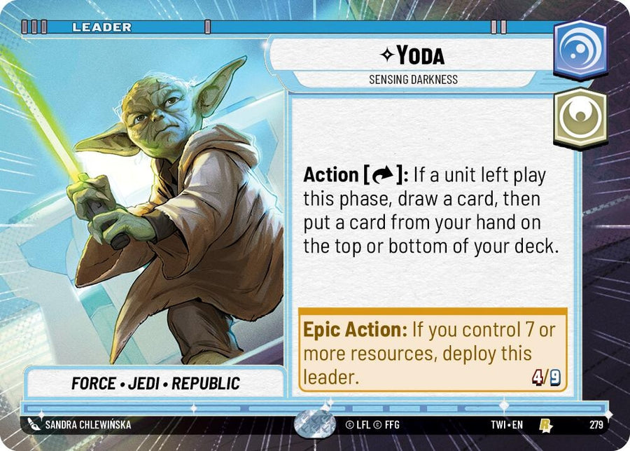 Yoda - Sensing Darkness (Hyperspace) (279) (TWI)