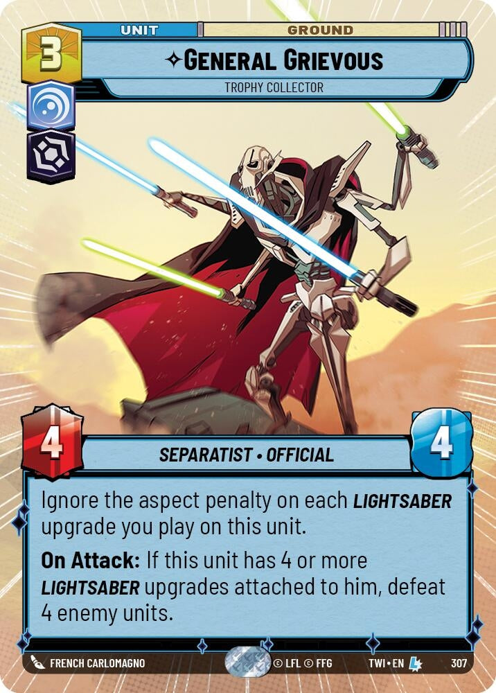 General Grievous - Trophy Collector (Hyperspace) (307) (TWI)