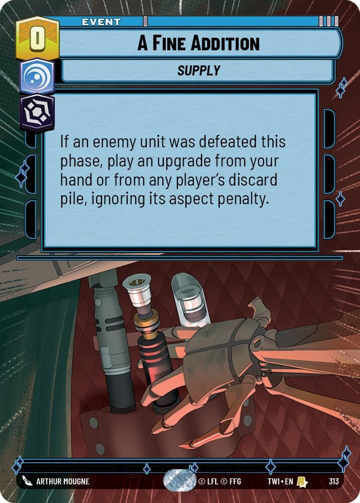 A Fine Addition (Hyperspace) (313) (TWI)