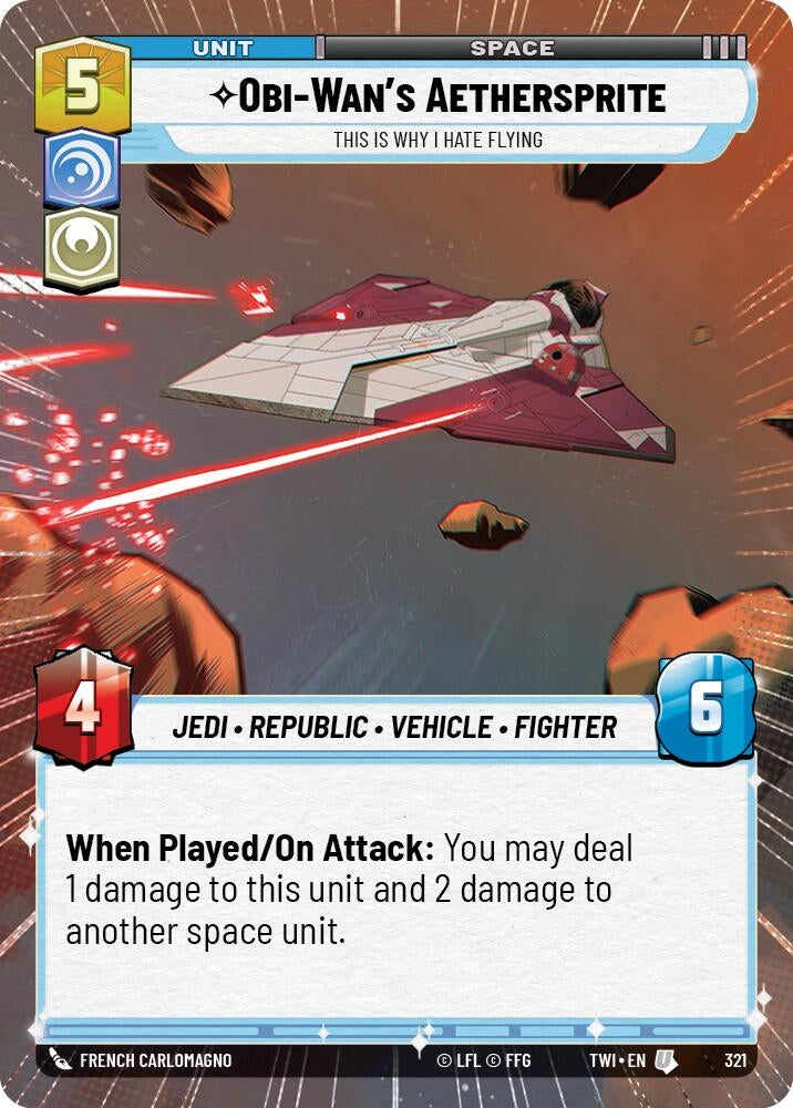 Obi-Wan's Aethersprite - This is Why I Hate Flying (Hyperspace) (321) (TWI)