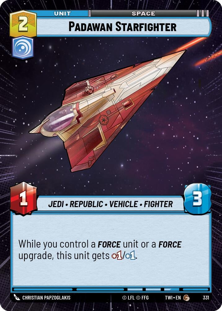 Padawan Starfighter (Hyperspace) (331) (TWI)