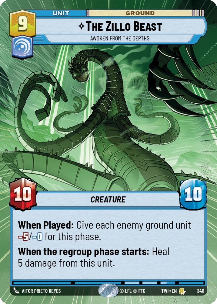 The Zillo Beast - Awoken From The Depths (Hyperspace) (340) (TWI)