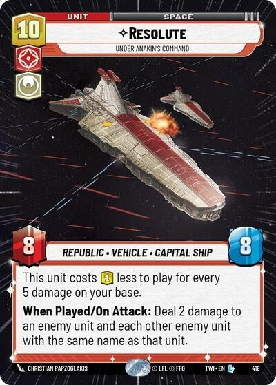 Resolute - Under Anakin's Command (Hyperspace) (418) (TWI)