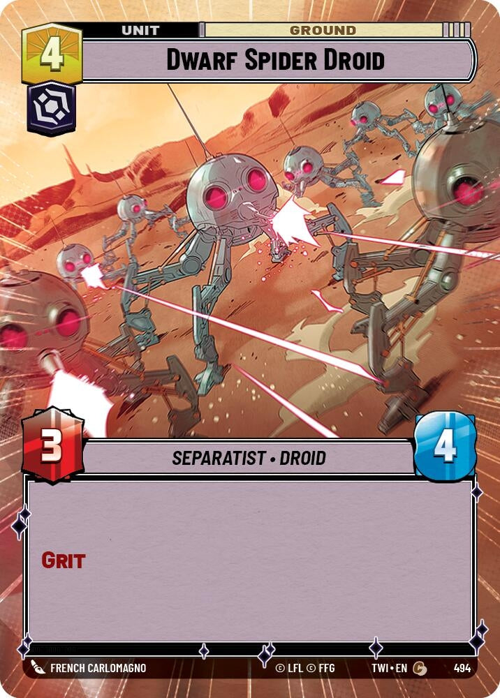 Dwarf Spider Droid (Hyperspace) (494) (TWI)