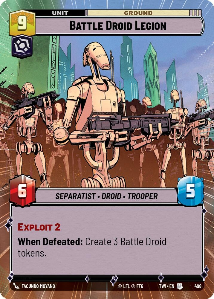 Battle Droid Legion (Hyperspace) (498) (TWI)