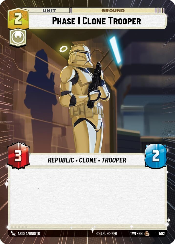 Phase I Clone Trooper (Hyperspace) (502) (TWI)