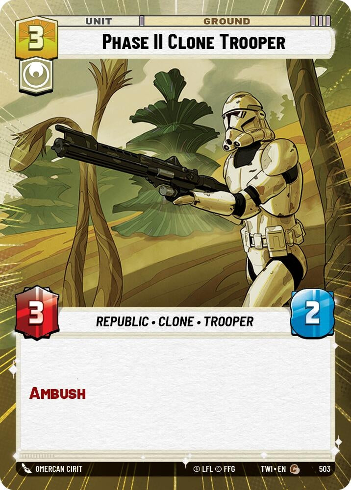Phase II Clone Trooper (Hyperspace) (503) (TWI)