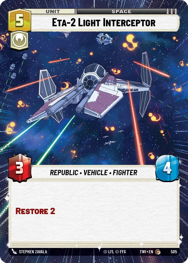 Eta-2 Light Interceptor (Hyperspace) (505) (TWI)