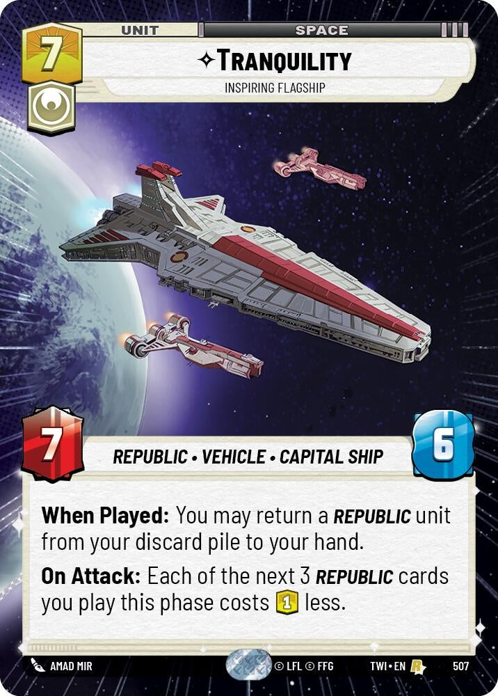 Tranquility - Inspiring Flagship (Hyperspace) (507) (TWI)