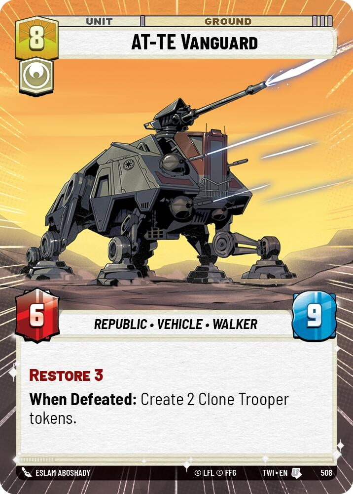 AT-TE Vanguard (Hyperspace) (508) (TWI)