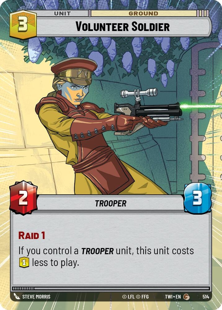 Volunteer Soldier (Hyperspace) (514) (TWI)