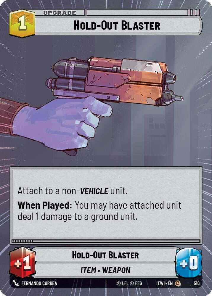 Hold-Out Blaster (Hyperspace) (516) (TWI)