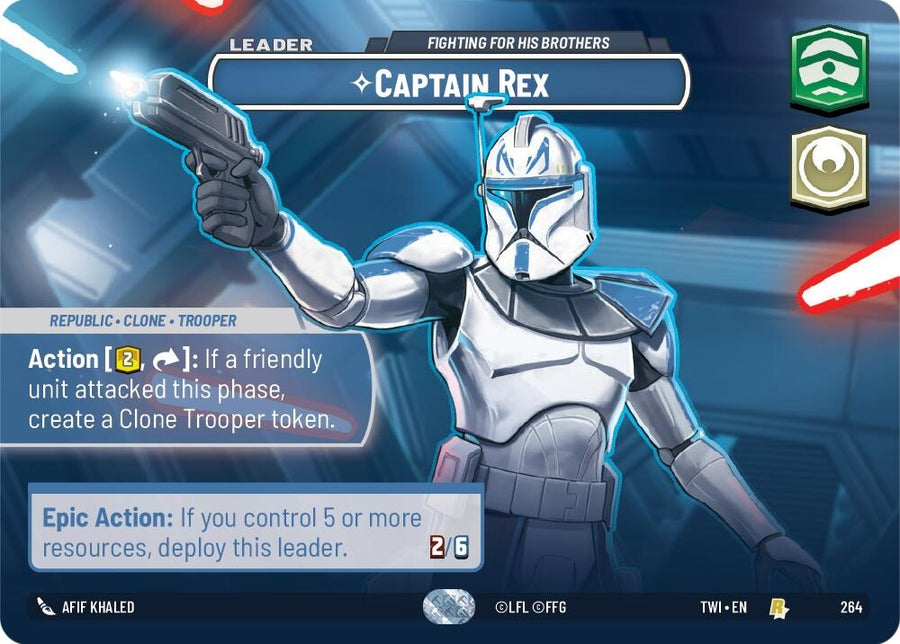 Captain Rex - Fighting For His Brothers (Showcase) (264) (TWI)