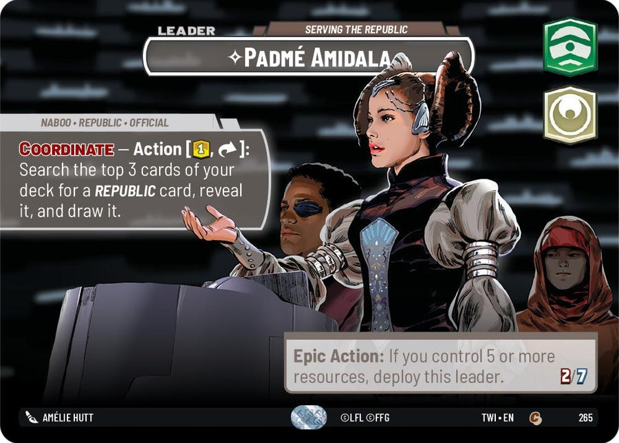 Padmé Amidala - Serving the Republic (Showcase) (265) (TWI)