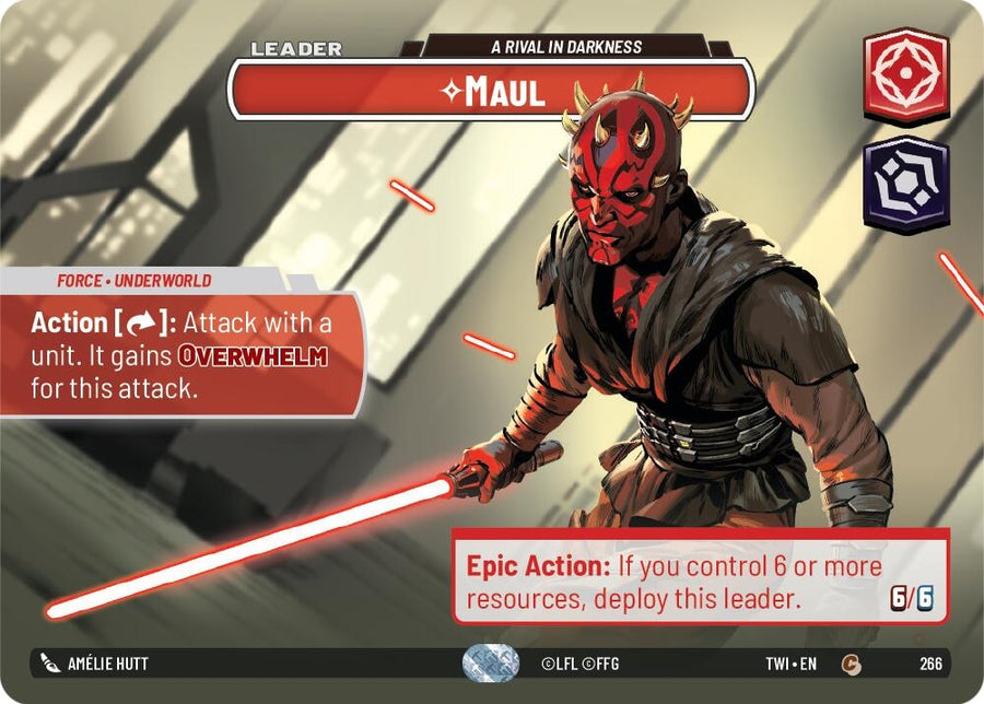 Maul - A Rival in Darkness (Showcase) (266) (TWI)