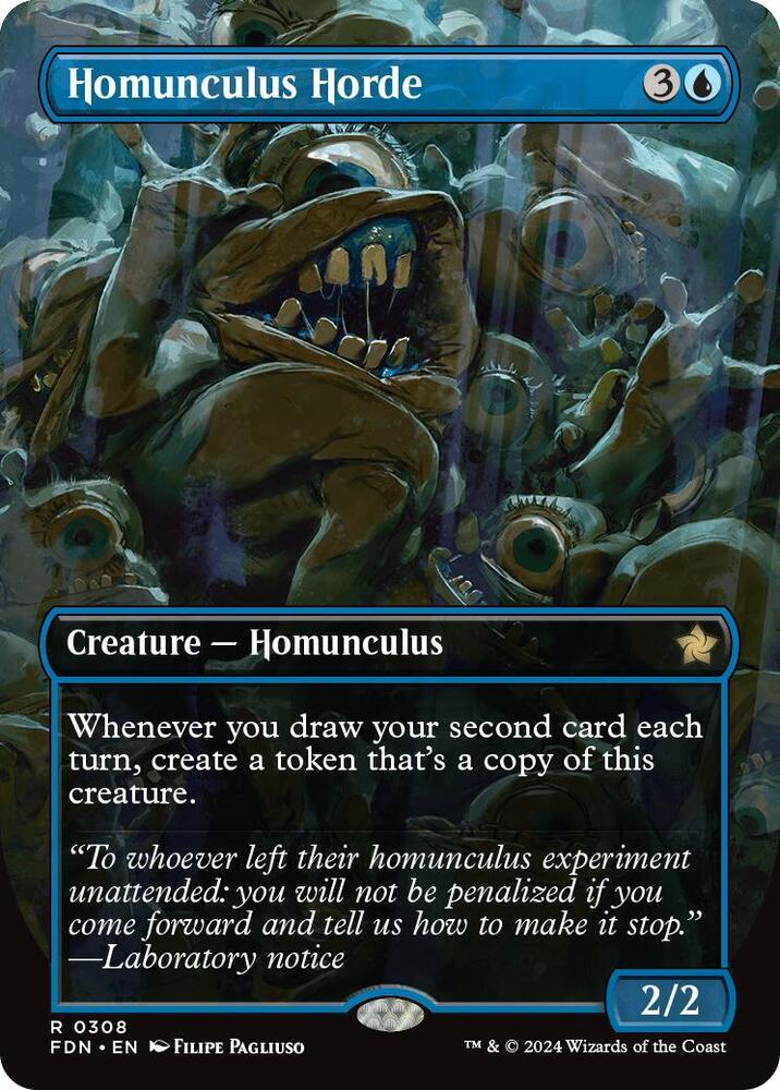 Homunculus Horde (Borderless) (308) (FDN)
