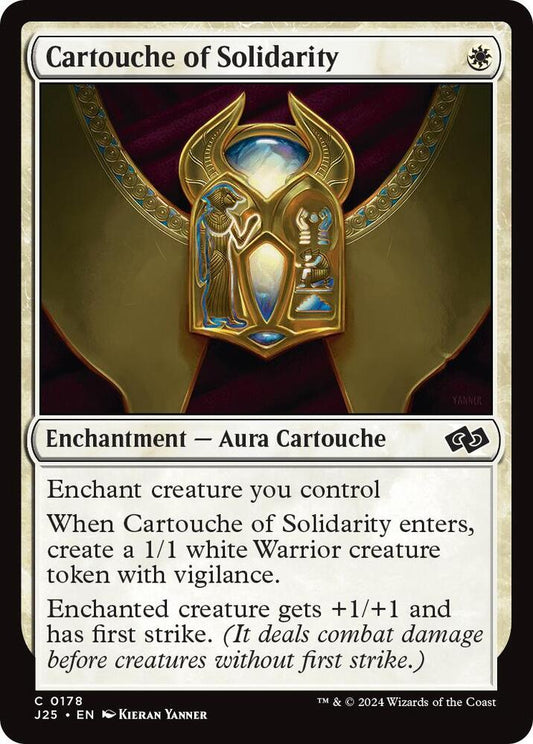 Image for Cartouche of Solidarity (178) (J25) - Magic: The Gathering
