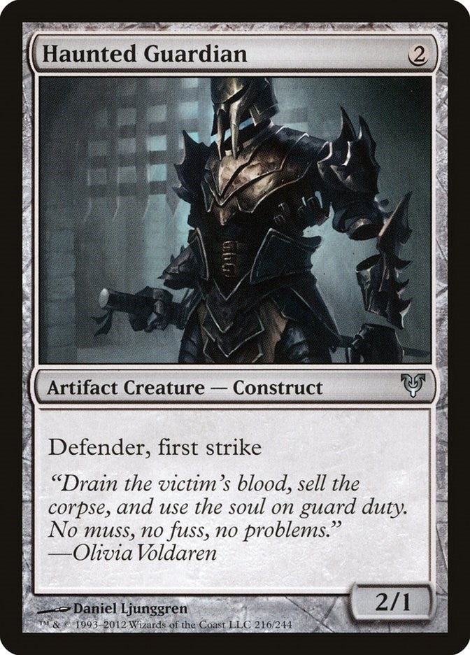 Haunted Guardian (216) (AVR)