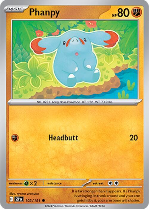Phanpy - 102/191 (102/191) (SSP)