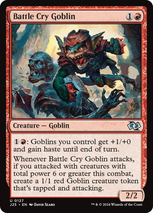 Image for Battle Cry Goblin (127) (J25) - Magic: The Gathering
