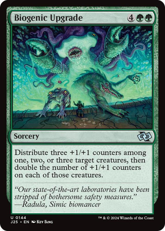 Image for Biogenic Upgrade (144) (J25) - Magic: The Gathering
