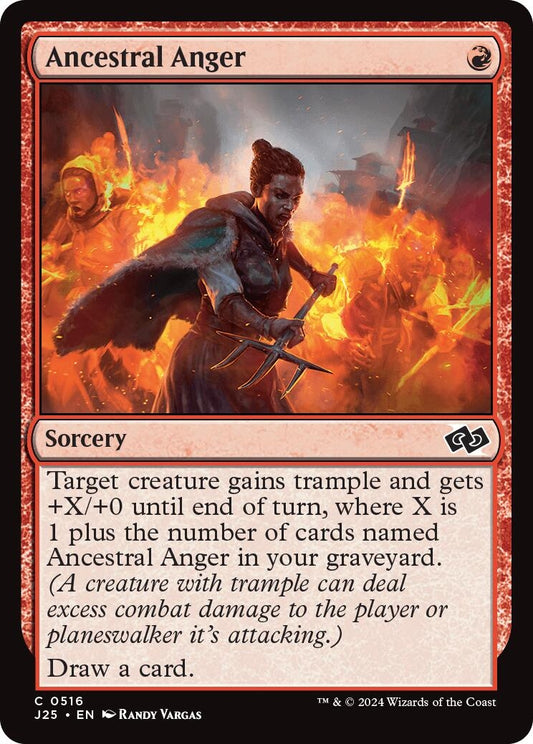 Image for Ancestral Anger (516) (J25) - Magic: The Gathering