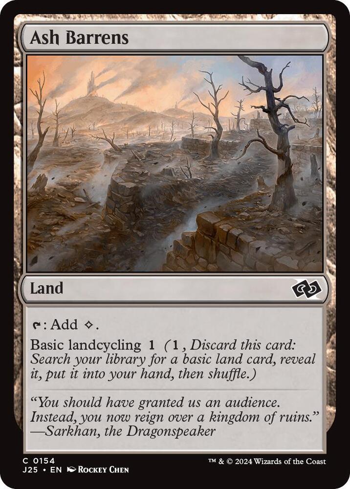 Ash Barrens (154) (J25)
