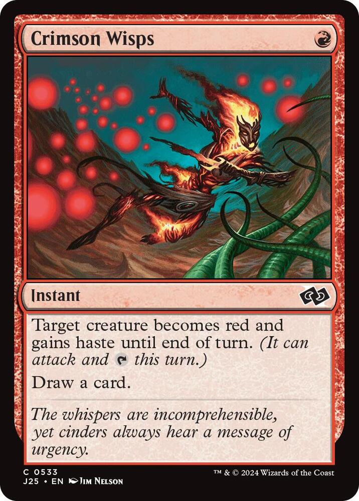 Crimson Wisps (533) (J25)