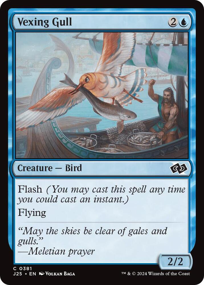 Vexing Gull (381) (J25)
