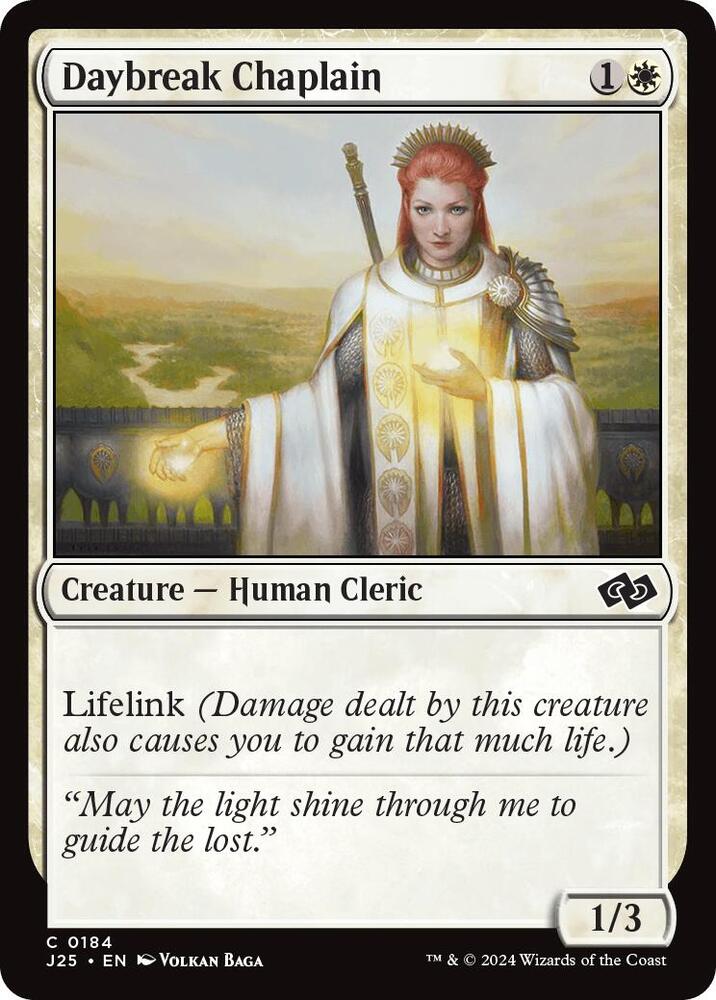 Daybreak Chaplain (184) (J25)