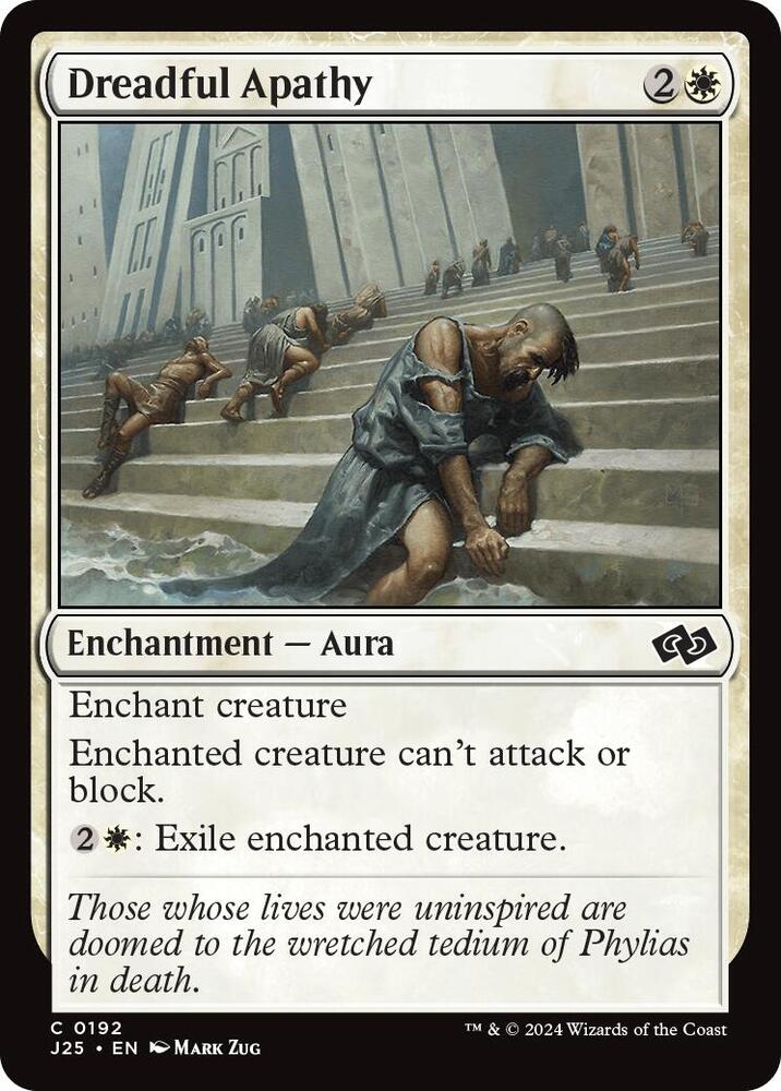 Dreadful Apathy (192) (J25)