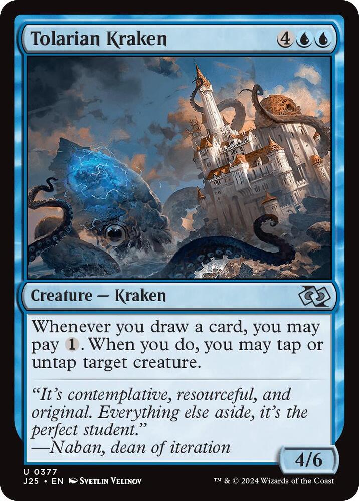 Tolarian Kraken (377) (J25)