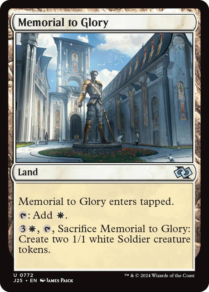 Memorial to Glory (772) (J25)