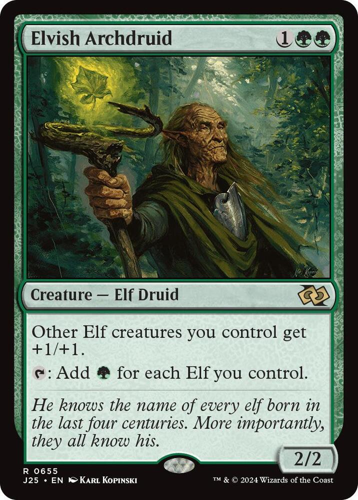 Elvish Archdruid (655) (J25)