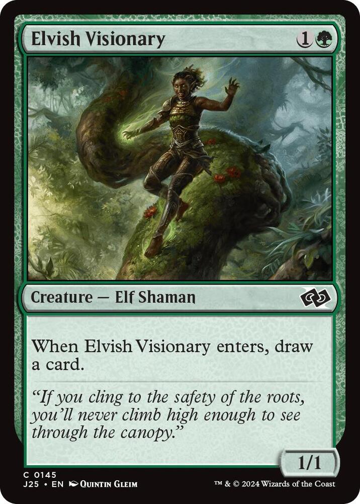Elvish Visionary (145) (J25)