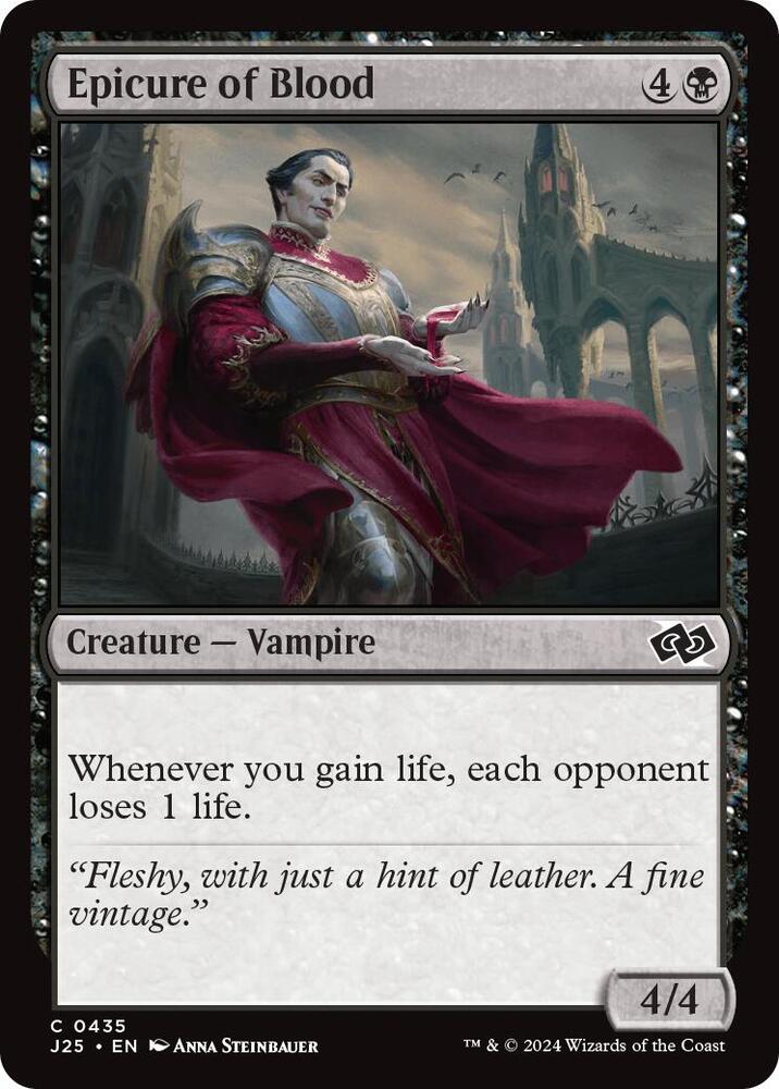 Epicure of Blood (435) (J25)