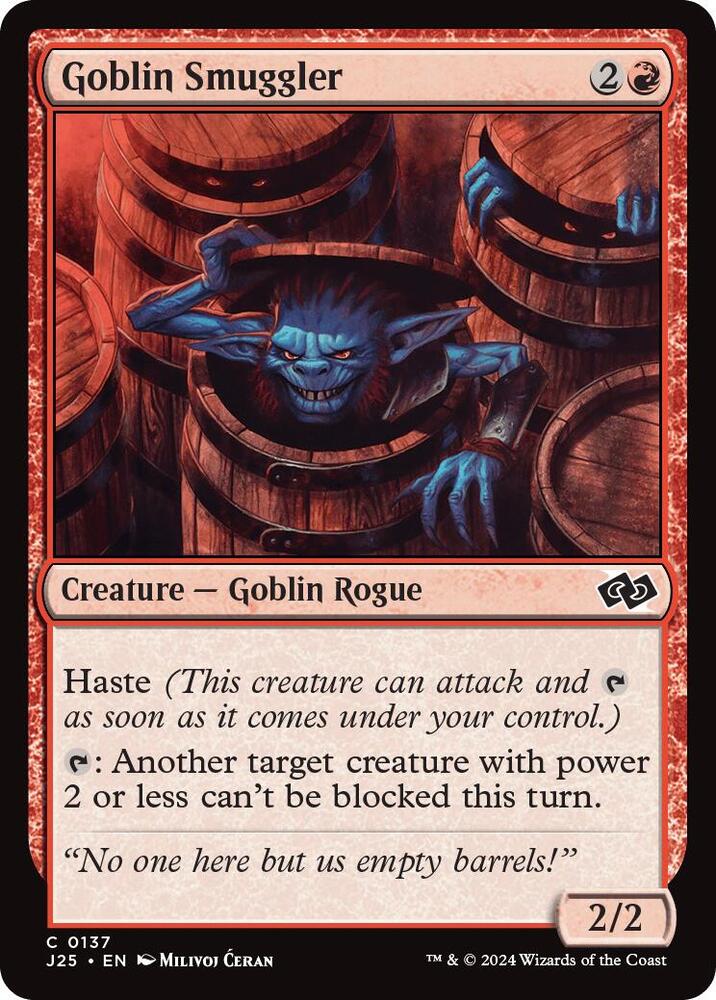 Goblin Smuggler (137) (J25)
