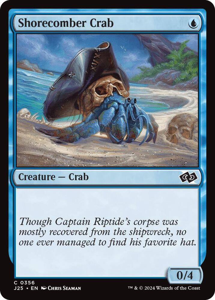 Shorecomber Crab (356) (J25)