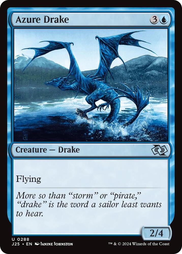 Azure Drake (288) (J25)