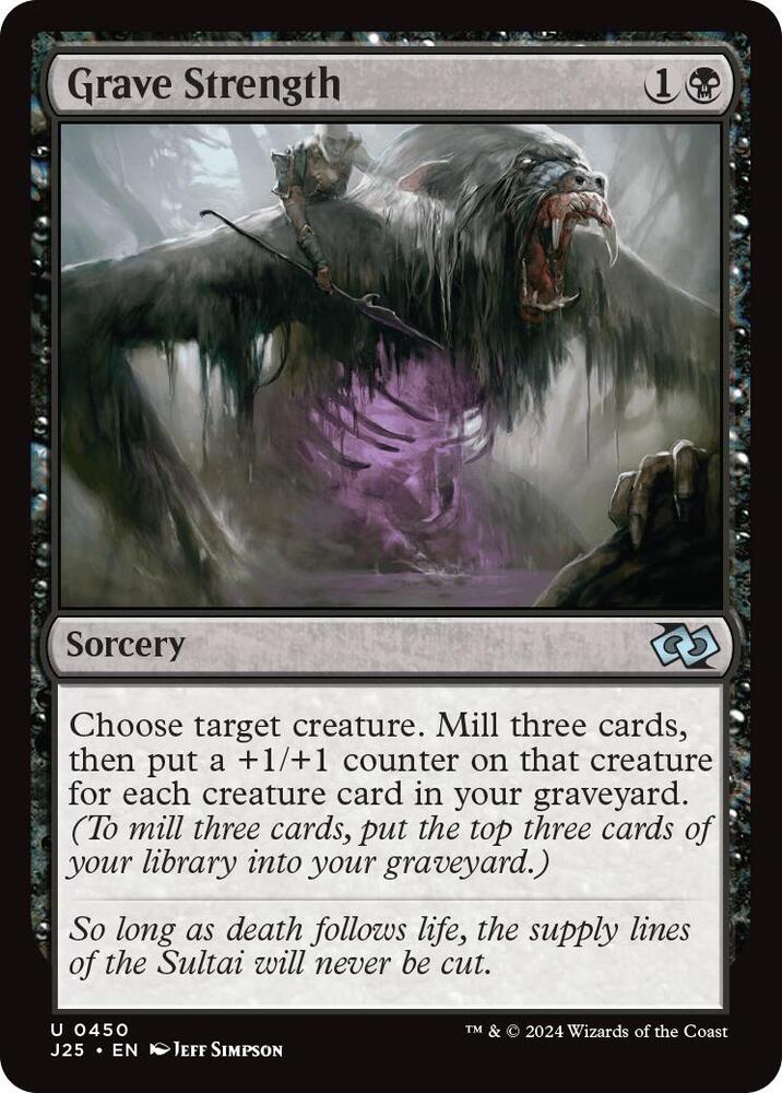 Grave Strength (450) (J25)