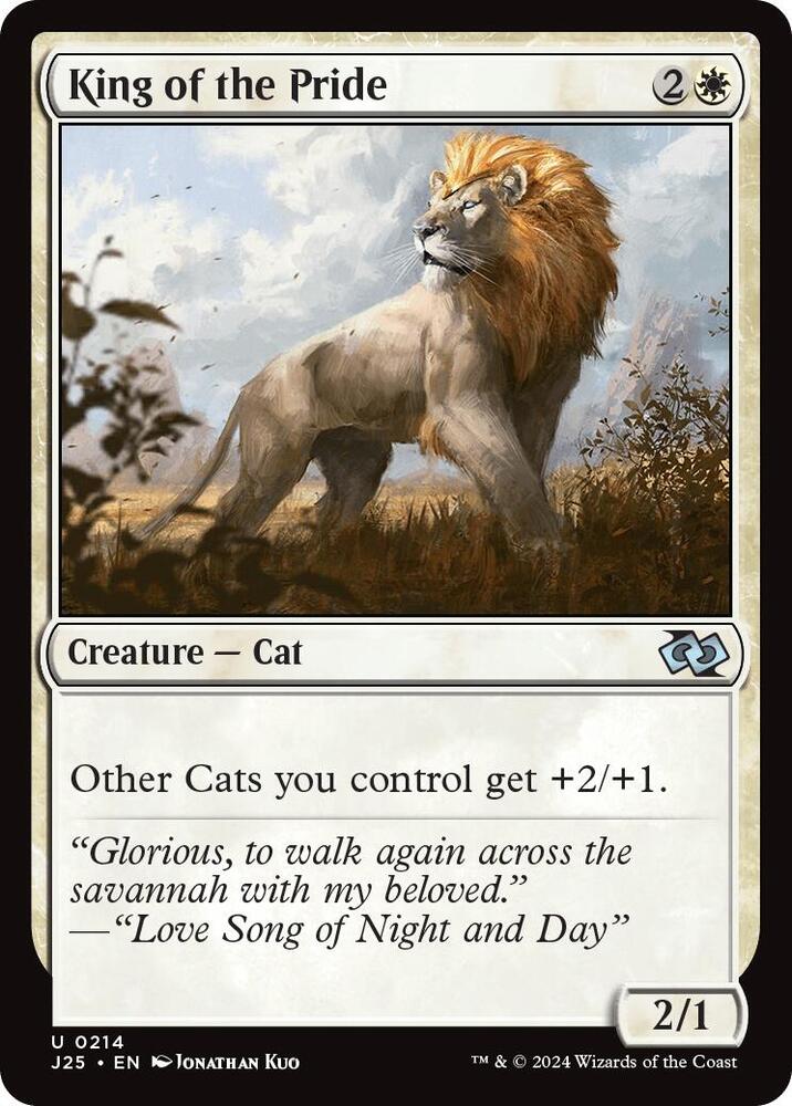 King of the Pride (214) (J25)
