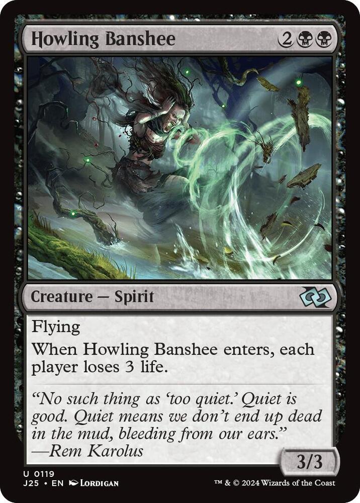 Howling Banshee (119) (J25)