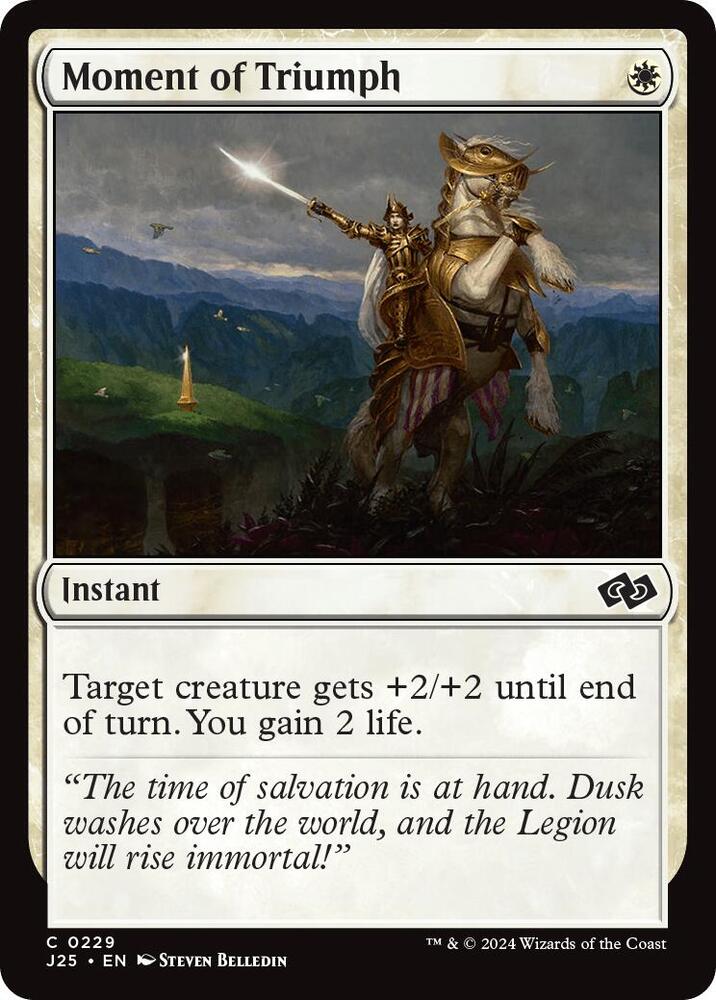 Moment of Triumph (229) (J25)