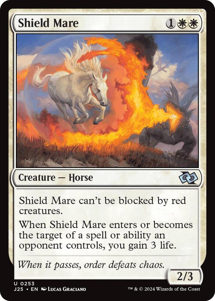 Shield Mare (253) (J25)