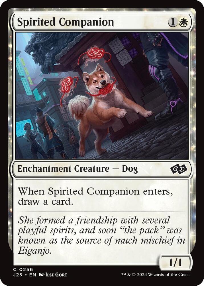 Spirited Companion (256) (J25)