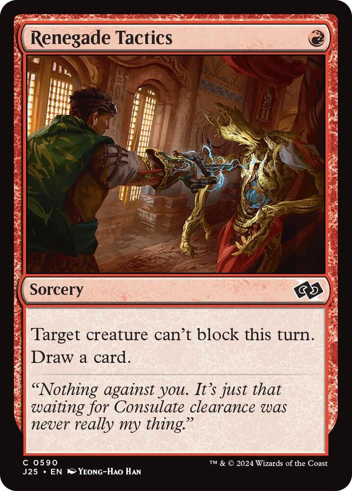 Renegade Tactics (590) (J25)