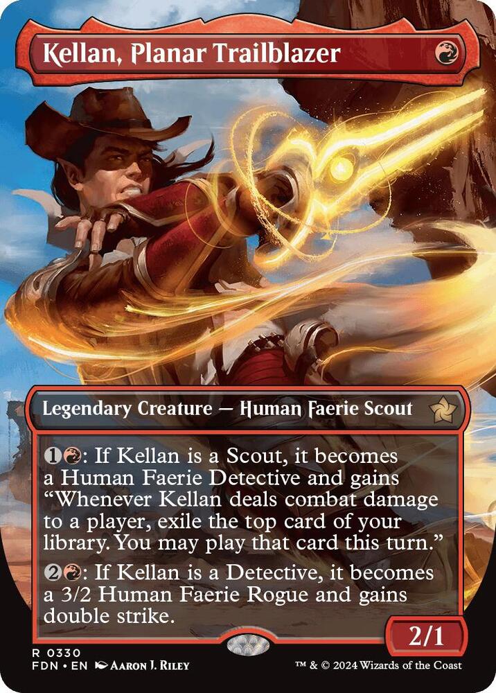 Kellan, Planar Trailblazer (Borderless) (330) (FDN)