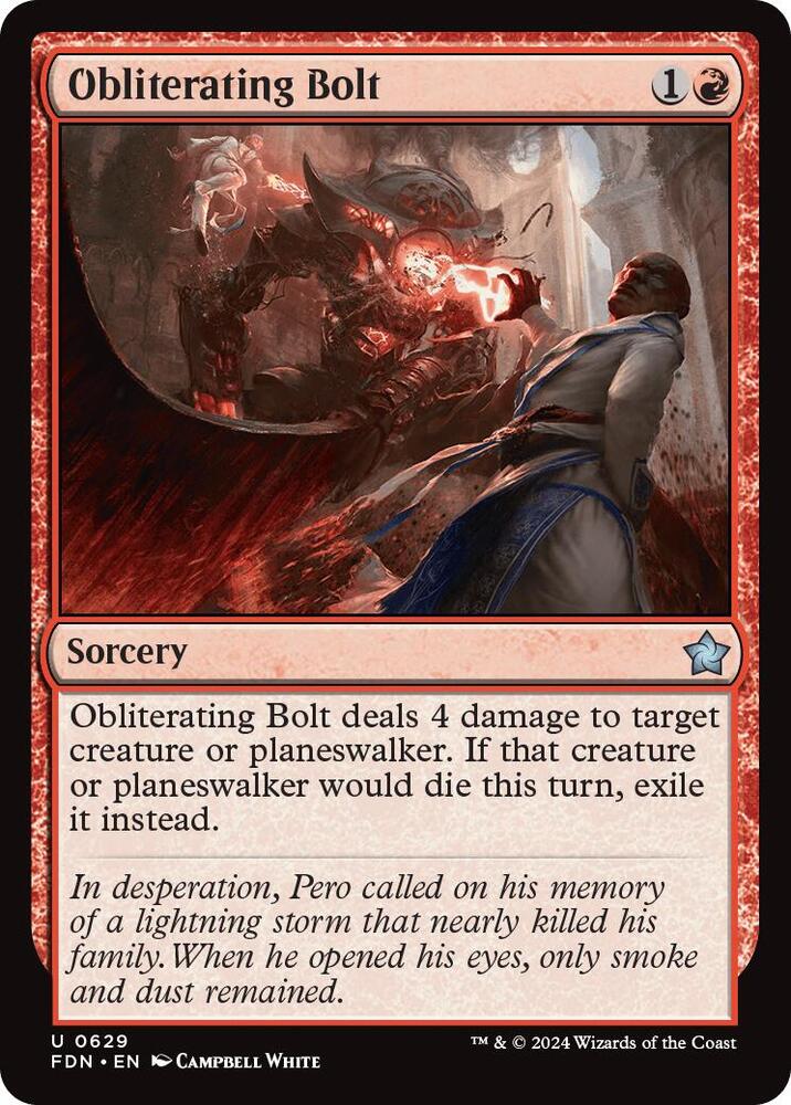 Obliterating Bolt (629) (FDN)